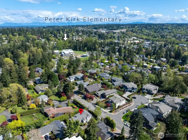 Peter Kirk Elementary is just down the street!