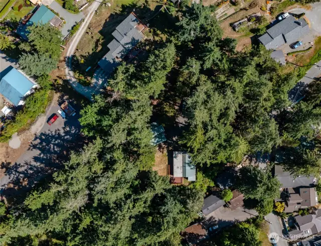 Aerial of property
