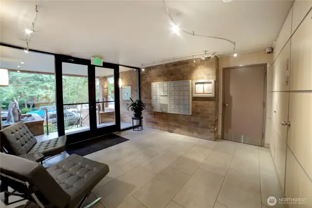 First floor lobby