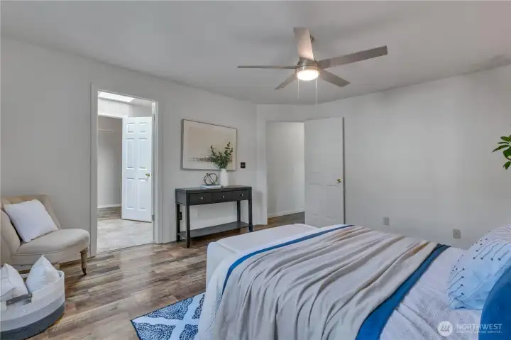 primary bedroom