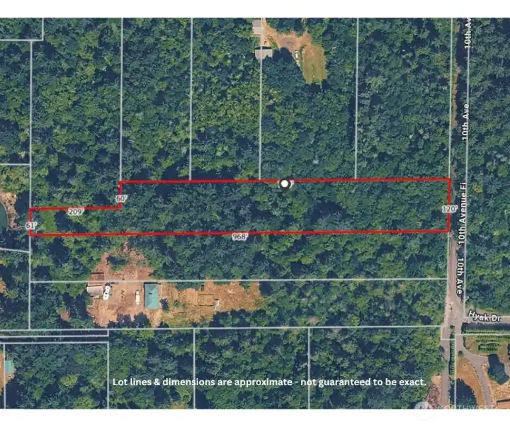 Lot lines & dimensions are approximate - not guaranteed to be exact.