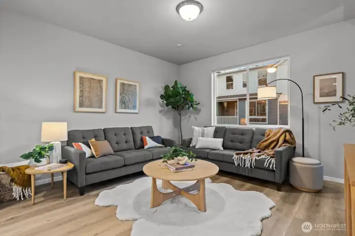 Photographs are for illustrative purposes only. Features, finishes, interior/exterior colors, landscaping and floorplan shown may vary from actual homes built.