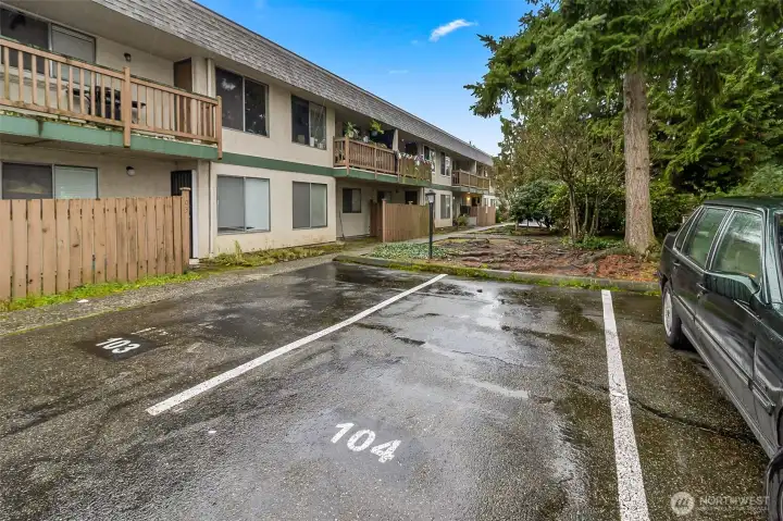 Assigned Parking #104