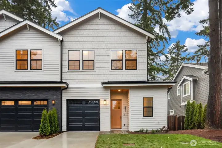 Photo is of similar model home one block away