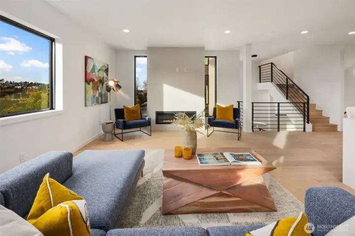 representation of Builder finishes at the property.