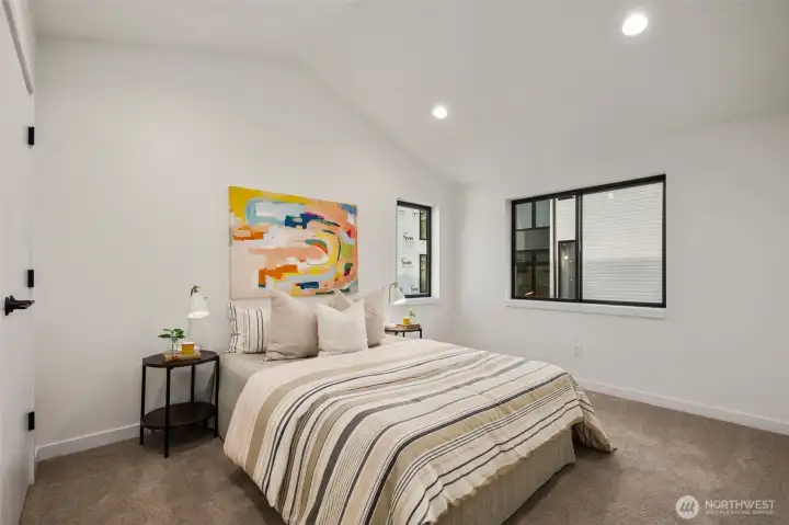 representation of Builder finishes at the property.