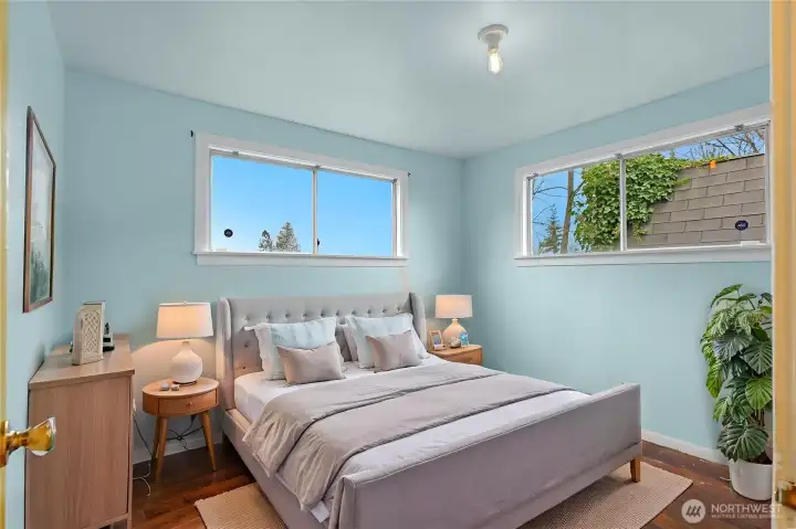 Bedroom #2 - Virtually staged