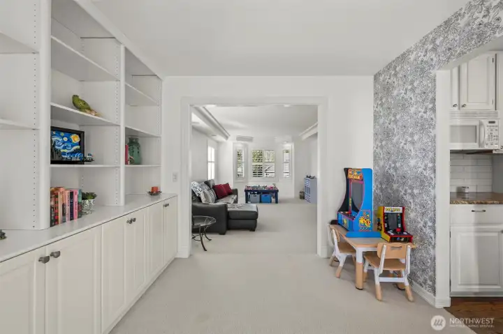 Looking from formal dining room towards front sitting room