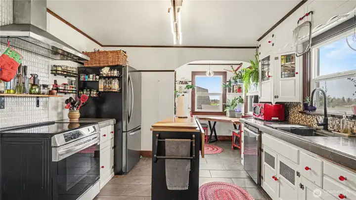 Don't forget the window above the sink!