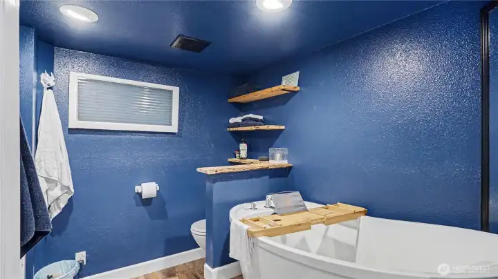 Downstairs bathroom.