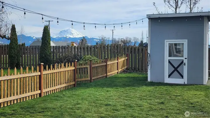 Client photo of the gorgous mountian view.