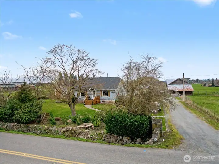 View of the property from the street.