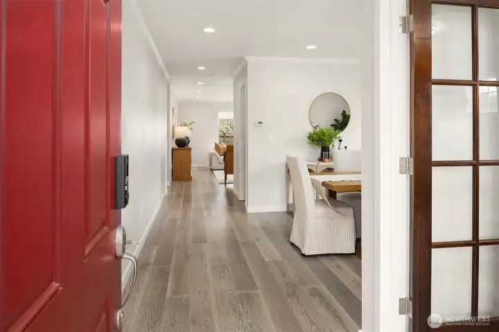 Engineered hardwoods, fresh paint, and elevated finishes.