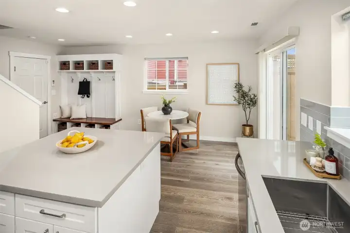 Don’t miss the extra storage just off the garage.