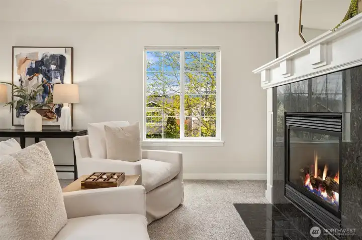 The perfect blend of cozy and spacious.