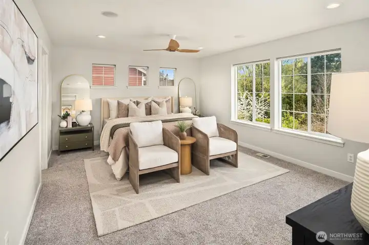 2nd level primary room.