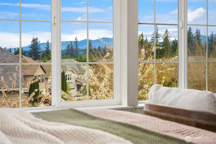 Mt. Baker + Cascade views are breathtaking!