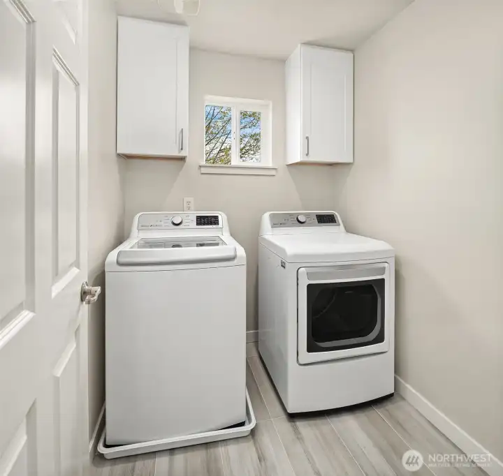 2nd level laundry room.