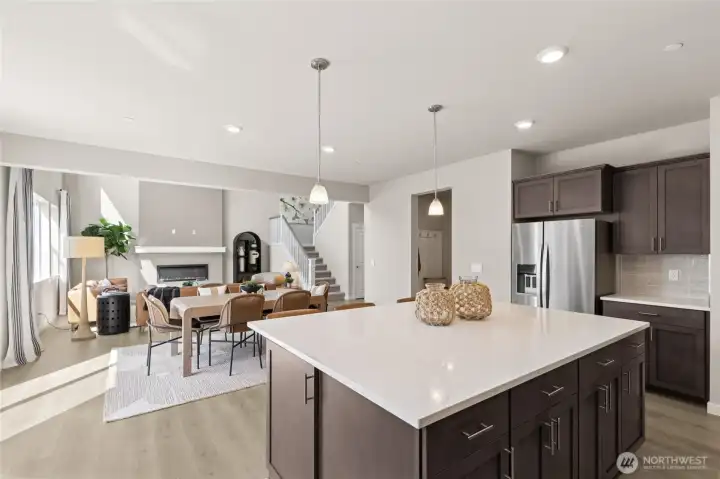 Photo rendering is representational and may be virtually staged. Actual home is under construction and finishes, elevation, and paint colors may vary. See site agent for details.