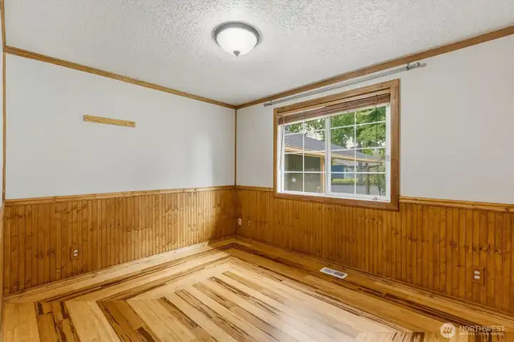 Bedroom 1 with Hardwood Floor