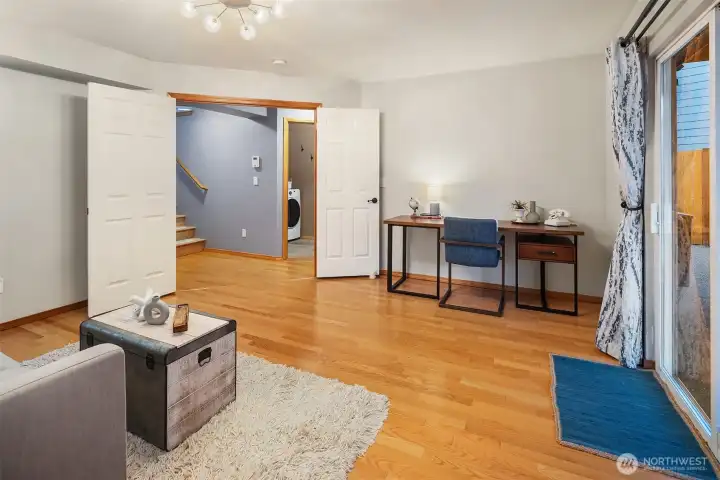 Another view of the den/flex area. There is room for multi-generational living in this home!