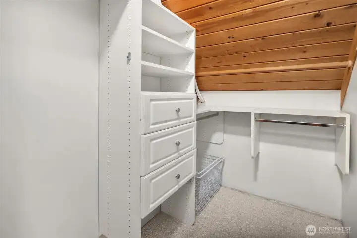 Closet space and storage are abundant here. Closet space and storage are abundant here.