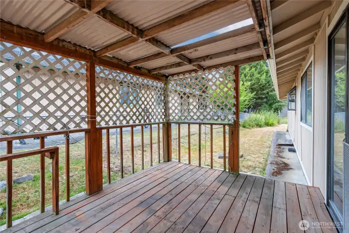 covered porch