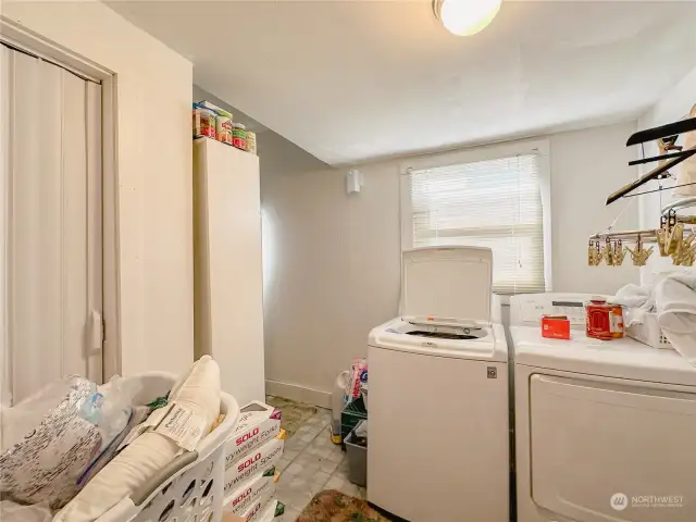 Large laundry room