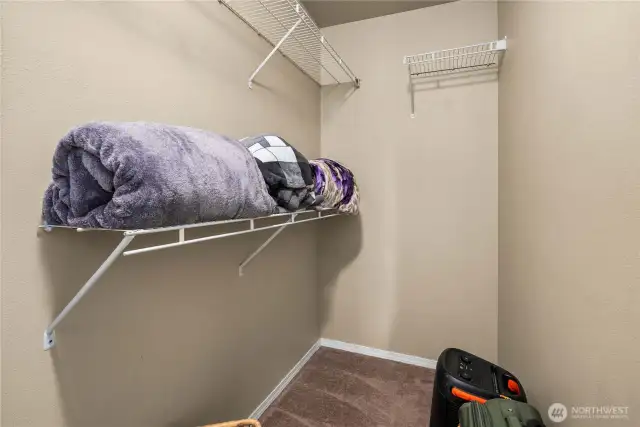 Primary Walk in closet