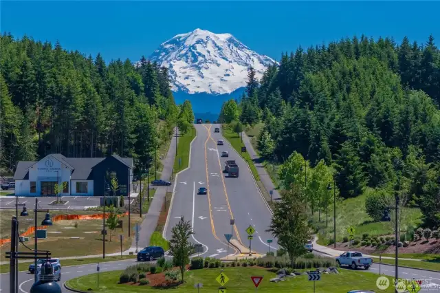 Enjoy this amazing view from Post & Pour as well as coming and going from Trilogy. Retail including a very nice 7-11, Wendy's and dental office in the foreground. More to come!