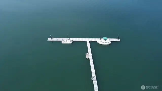 renovated private community dock with moorage- ready for you boat, water adventures and peaceful moments on the sound
