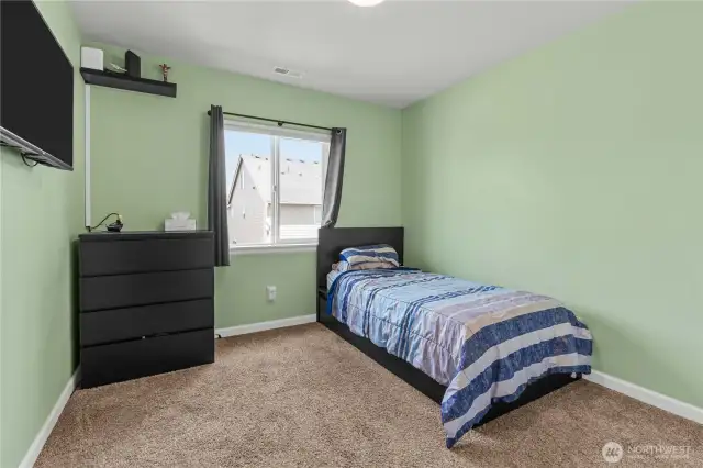 Fourth bedroom on the second level of the home.
