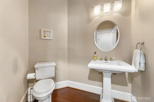 Half Bath on Main Floor