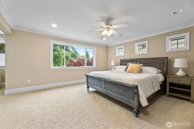 Spacious Primary Suite Upstairs
