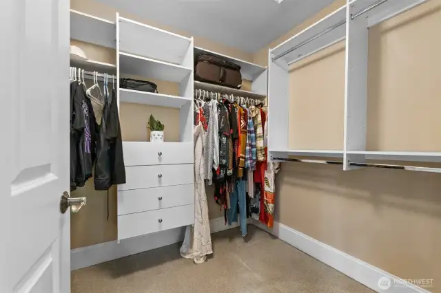 Walk-in Closet in Primary Suite