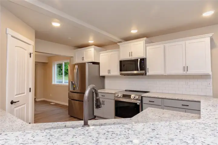 Kitchen eating counter
