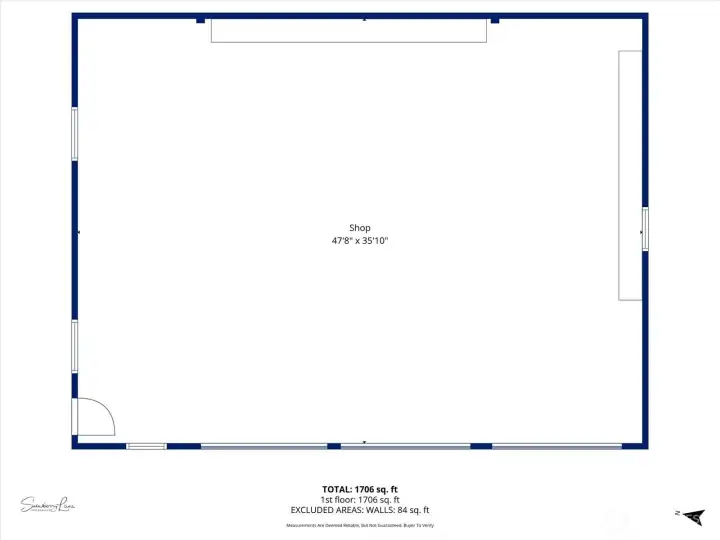 Approx Shop Dimensions