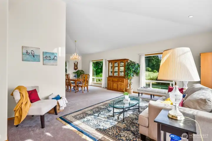 Enter into the Living Room