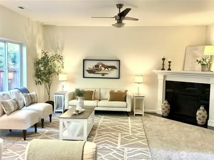 Desired open-concept floor plan.