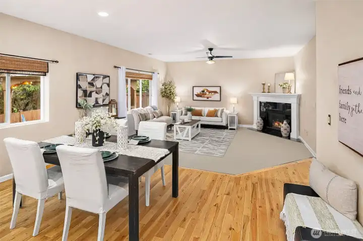 Move-in Ready! Fresh paint and new carpet!