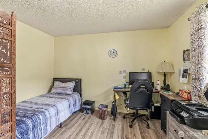 Secondary bedroom with good natural light and functional layout