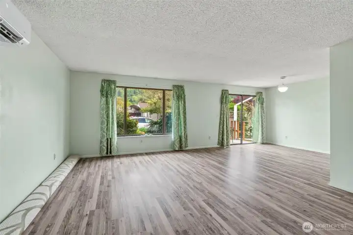 Inviting living space with a clean, refreshed interior feel