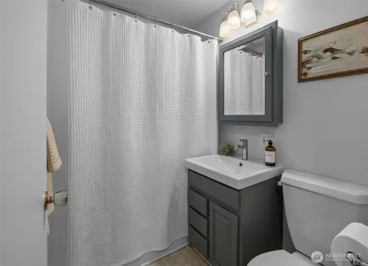Hallway Bathroom