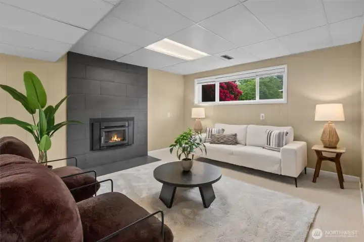 Cozy up to your woodburning fireplace and