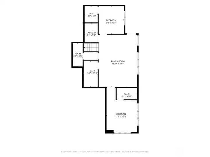 Bottom level layout. Bottom level layout.