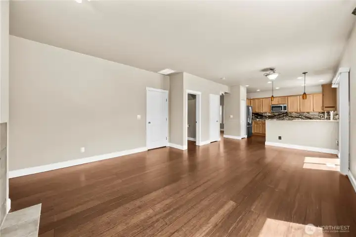 Open concept. Open concept.