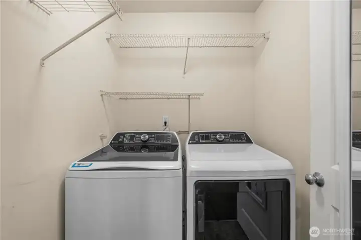 Convenient laundry on second floor. New washer and dryer. Convenient laundry on second floor. New washer and dryer.