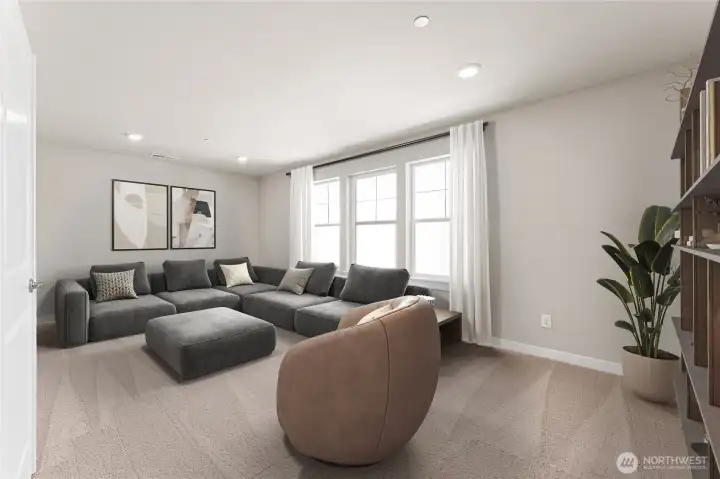 Virtual staging. Photo rendering is representational. Actual home is finishes, elevation, and paint colors may vary. See site agent for details. Virtual staging. Photo rendering is representational. Actual home is finishes, elevation, and paint colors may vary. See site agent for details.