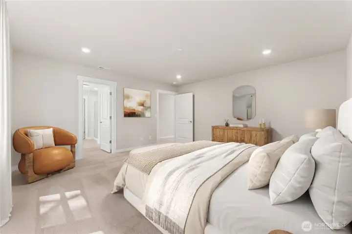 Virtual staging. Photo rendering is representational. Actual home is finishes, elevation, and paint colors may vary. See site agent for details. Virtual staging. Photo rendering is representational. Actual home is finishes, elevation, and paint colors may vary. See site agent for details.