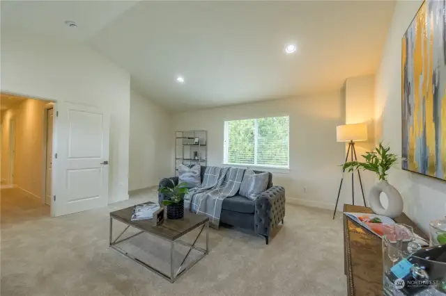 Large Bonus room on 2nd floor - could be a theatre or ???